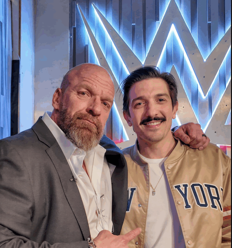 Triple H and Andrew Schulz